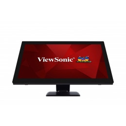 Viewsonic TD2760 kosketusnäyttö 68,6 cm (27") 1920 x 1080 pikseliä Multi-touch Monikäyttäjä Musta