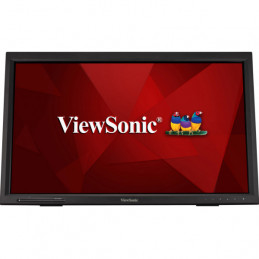 Viewsonic TD2423 kosketusnäyttö 59,9 cm (23.6") 1920 x 1080 pikseliä Multi-touch Monikäyttäjä Musta