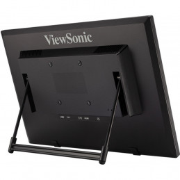 Viewsonic TD1630-3 kosketusnäyttö 39,6 cm (15.6") 1366 x 768 pikseliä Multi-touch Monikäyttäjä Musta