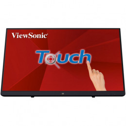 Viewsonic TD2230 kosketusnäyttö 54,6 cm (21.5") 1920 x 1080 pikseliä Multi-touch Monikäyttäjä Musta