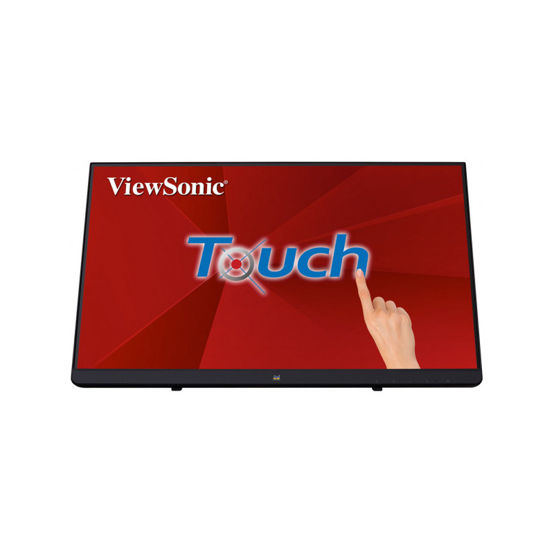 Viewsonic TD2230 kosketusnäyttö 54,6 cm (21.5") 1920 x 1080 pikseliä Multi-touch Monikäyttäjä Musta