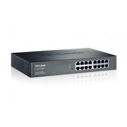 TP-LINK TL-SG1016DE Hallittu L2 Gigabit Ethernet (10 100 1000) Musta