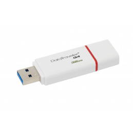 Kingston Technology DataTraveler G4 USB-muisti 32 GB USB A-tyyppi 3.2 Gen 1 (3.1 Gen 1) Punainen, Valkoinen