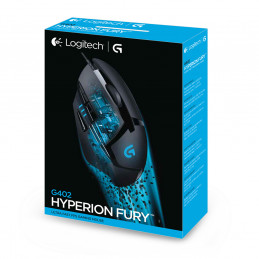 Logitech G G402 Hyperion Fury hiiri Oikeakätinen USB A-tyyppi 4000 DPI