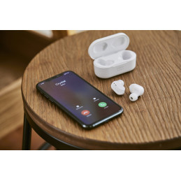 Belkin AUC001BTWH kuulokkeet ja kuulokemikrofoni Langaton In-ear Musiikki Micro-USB Bluetooth Valkoinen