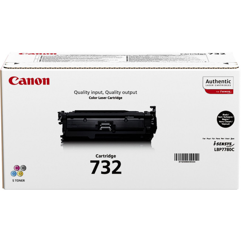 Canon 732K värikasetti 1 kpl Alkuperäinen Musta