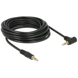 DeLOCK 5m 3.5mm M M audiokaapeli Musta