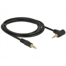 DeLOCK 2m 3.5mm M M audiokaapeli Musta