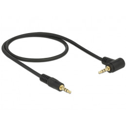 DeLOCK 3.5 mm, 1 m audiokaapeli 3.5mm Musta