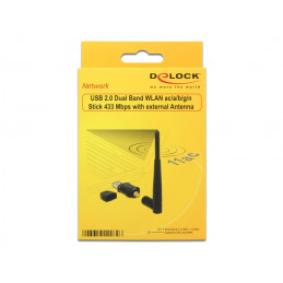 DeLOCK 12462 verkkokortti WLAN 433 Mbit s