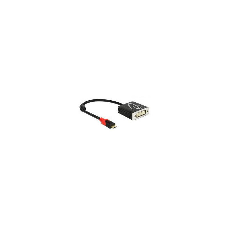 DeLOCK 62734 videokaapeli-adapteri 0,2 m DisplayPort HDMI-tyyppi A (vakio) Musta