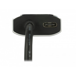 DeLOCK 62990 videokaapeli-adapteri 0,2 m USB Type-C Mini DisplayPort Harmaa