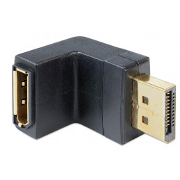 DeLOCK 65382 kaapelin sukupuolenvaihtaja Displayport Musta