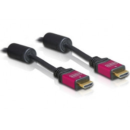 DeLOCK HDMI 1.3b Cable 5.0m male   male HDMI-kaapeli 5 m HDMI-tyyppi A (vakio)