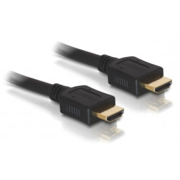DeLOCK HDMI 1.3 Cable - 1.8m HDMI-kaapeli 1,8 m Musta