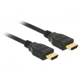 DeLOCK 84714 HDMI-kaapeli 2 m HDMI-tyyppi A (vakio) Musta