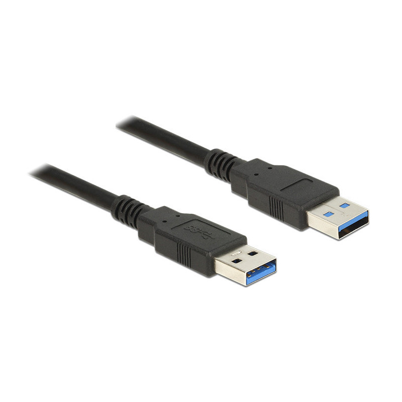 DeLOCK 85063 USB-kaapeli 3 m USB 3.2 Gen 1 (3.1 Gen 1) USB A Musta