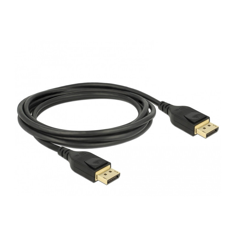 DeLOCK 85661 DisplayPort-kaapeli 3 m Musta