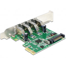 DeLOCK 89360 liitäntäkortti -sovitin Sisäinen USB 3.2 Gen 1 (3.1 Gen 1)