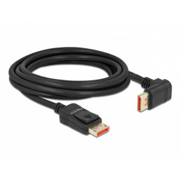 DeLOCK 87056 DisplayPort-kaapeli 3 m Musta