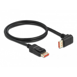 DeLOCK 87050 DisplayPort-kaapeli 1 m Musta