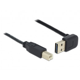 DeLOCK 83542 USB-kaapeli 5 m USB 2.0 USB A USB B Musta