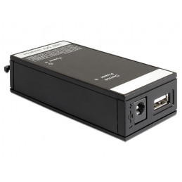 DeLOCK 62487 kaapelin sukupuolenvaihtaja Mini USB2.0 USB2.0-A Musta