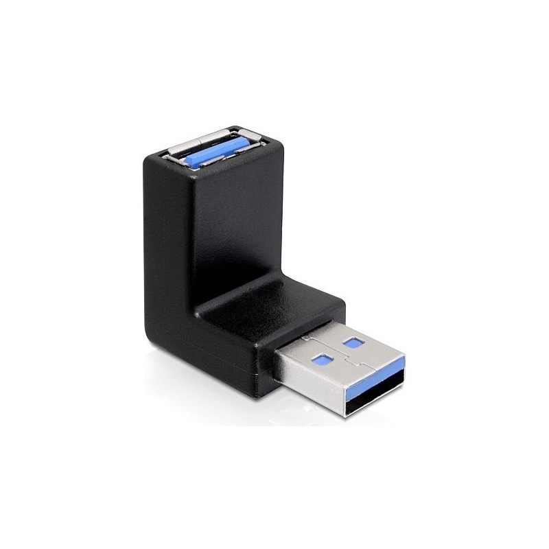 DeLOCK USB 3.0 M F Musta