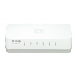 D-Link GO-SW-5E E verkkokytkin Hallitsematon Fast Ethernet (10 100) Valkoinen