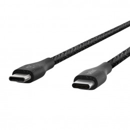 Belkin F8J241BT04-BLK USB-kaapeli 1,2 m USB C Musta