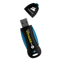 Corsair Voyager 256GB USB-muisti USB A-tyyppi 3.2 Gen 1 (3.1 Gen 1) Musta, Sininen