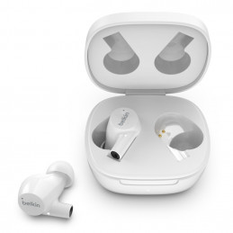 Belkin AUC004BTWH kuulokkeet ja kuulokemikrofoni True Wireless Stereo (TWS) In-ear Bluetooth Valkoinen