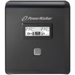 PowerWalker VI 1000 LCD 1 kVA 600 W 4 AC-pistorasia(a)