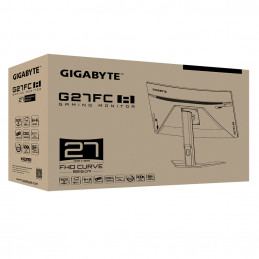 Gigabyte G27FC A tietokoneen litteä näyttö 68,6 cm (27") 1920 x 1080 pikseliä Full HD LED Musta