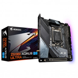 Gigabyte Z590I AORUS ULTRA emolevy Intel Z590 Express LGA 1200 Mini ITX