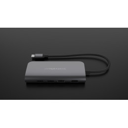 HYPER HD30F USB 2.0 Type-C 5000 Mbit s Harmaa