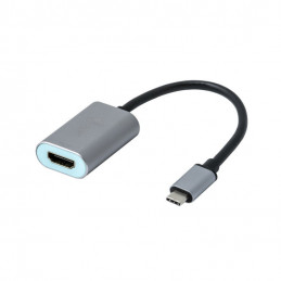 i-tec Metal C31METALHDMI60HZ videokaapeli-adapteri 0,15 m USB Type-C HDMI Harmaa, Turkoosi