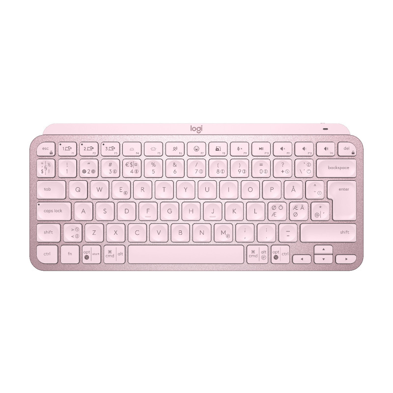 Logitech MX Keys Mini Minimalist Wireless Illuminated Keyboard näppäimistö RF Wireless + Bluetooth QWERTY Pohjoismainen