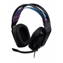 Logitech G G335 Wired Gaming Headset Kuulokkeet Langallinen Pääpanta Pelaaminen Musta