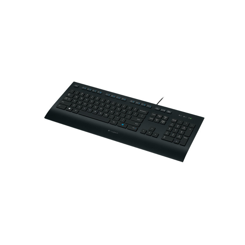 Logitech Keyboard K280e for Business näppäimistö USB QWERTY Pohjoismainen Musta