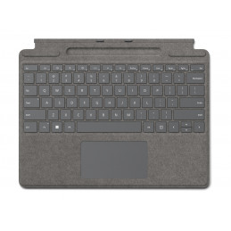 Microsoft Surface Pro Signature Keyboard Platina Microsoft Cover port QWERTY Pohjoismainen