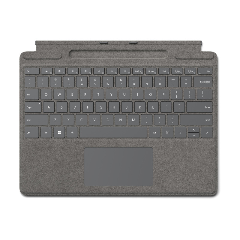 Microsoft Surface Pro Signature Keyboard Platina Microsoft Cover port QWERTY Pohjoismainen
