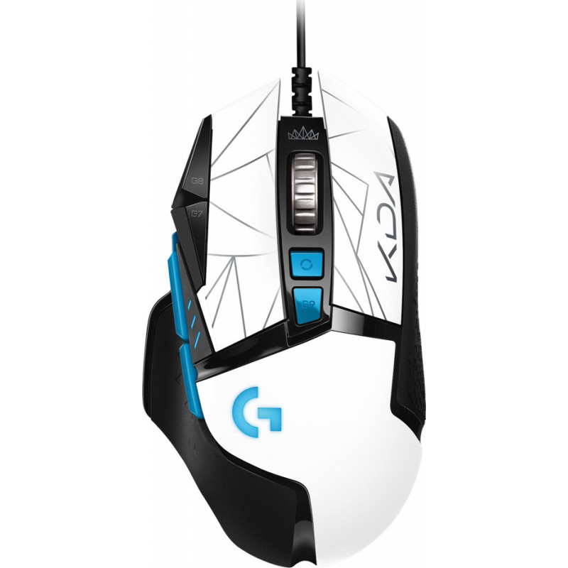 Logitech G G502 HERO K DA High Performance Gaming Mouse hiiri Oikeakätinen USB A-tyyppi Optinen 25600 DPI