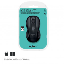 Logitech Wireless Mouse M510 hiiri Langaton RF Laser
