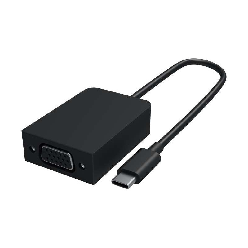 Microsoft HFT-00004 USB grafiikka-adapteri Musta