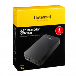 Intenso Memory Center ulkoinen kovalevy 6000 GB Musta