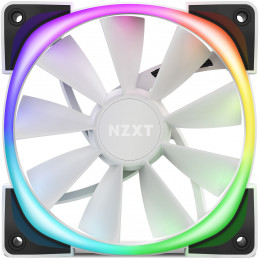 NZXT Aer RGB 2 Tietokonekotelo Tuuletin 12 cm Valkoinen 1 kpl