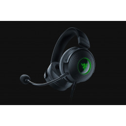 Razer Kraken V3 Kuulokkeet Langallinen Pääpanta Pelaaminen USB A-tyyppi Musta