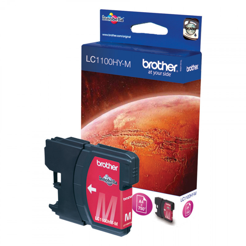 Brother LC-1100HYM Ink Cartridge mustekasetti 1 kpl Alkuperäinen Magenta