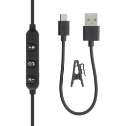 Deltaco HL-BT303 kuulokkeet ja kuulokemikrofoni Langaton In-ear Calls Music Bluetooth Musta